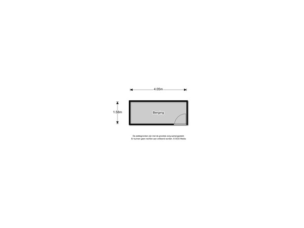 Floorplan - Tannhäuserdreef 56, 3561 HK Utrecht